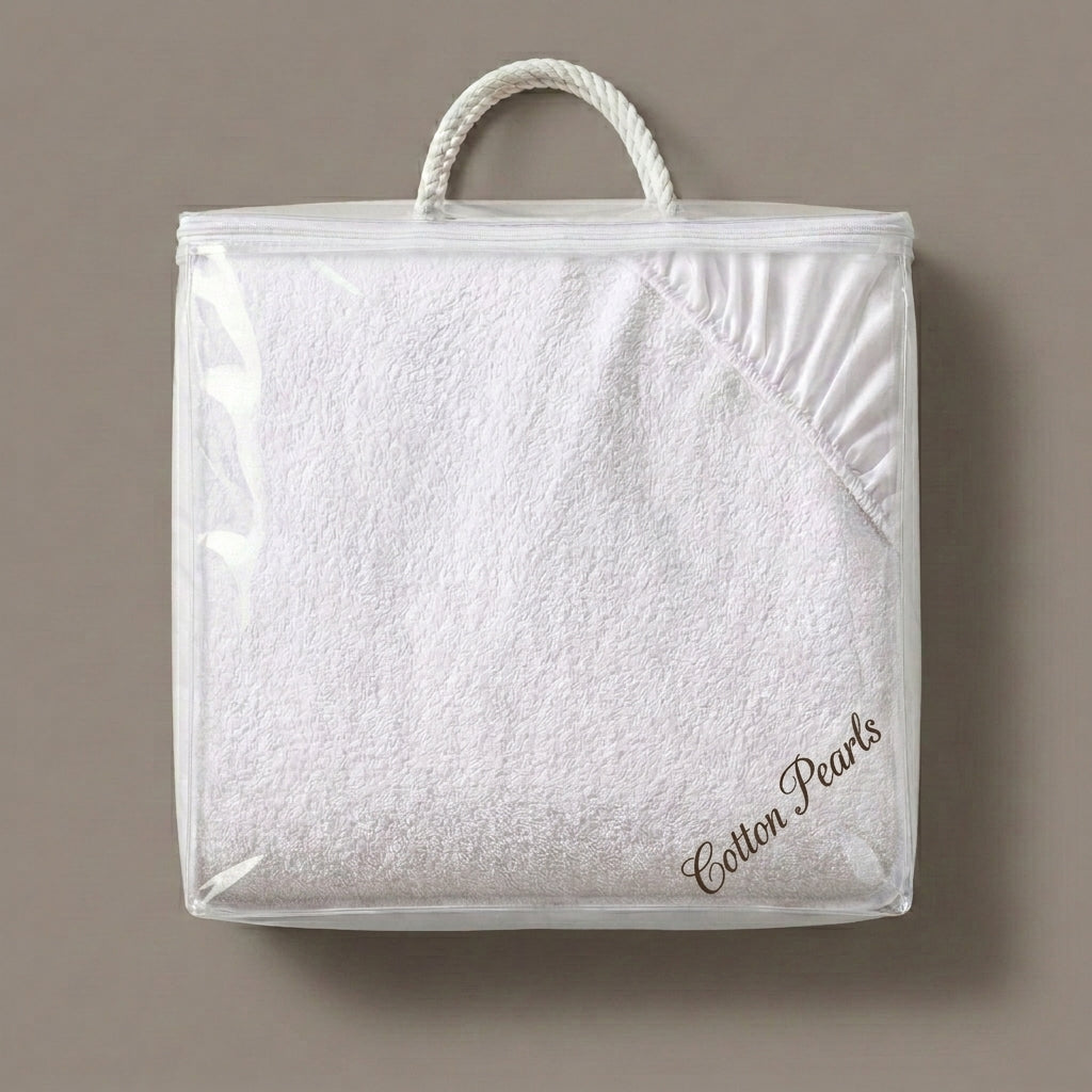 Terry waterproof mattress protector