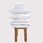 300 Thread Count Egyptian Cotton Windsor LUXE Bedding Set - Brilliant White