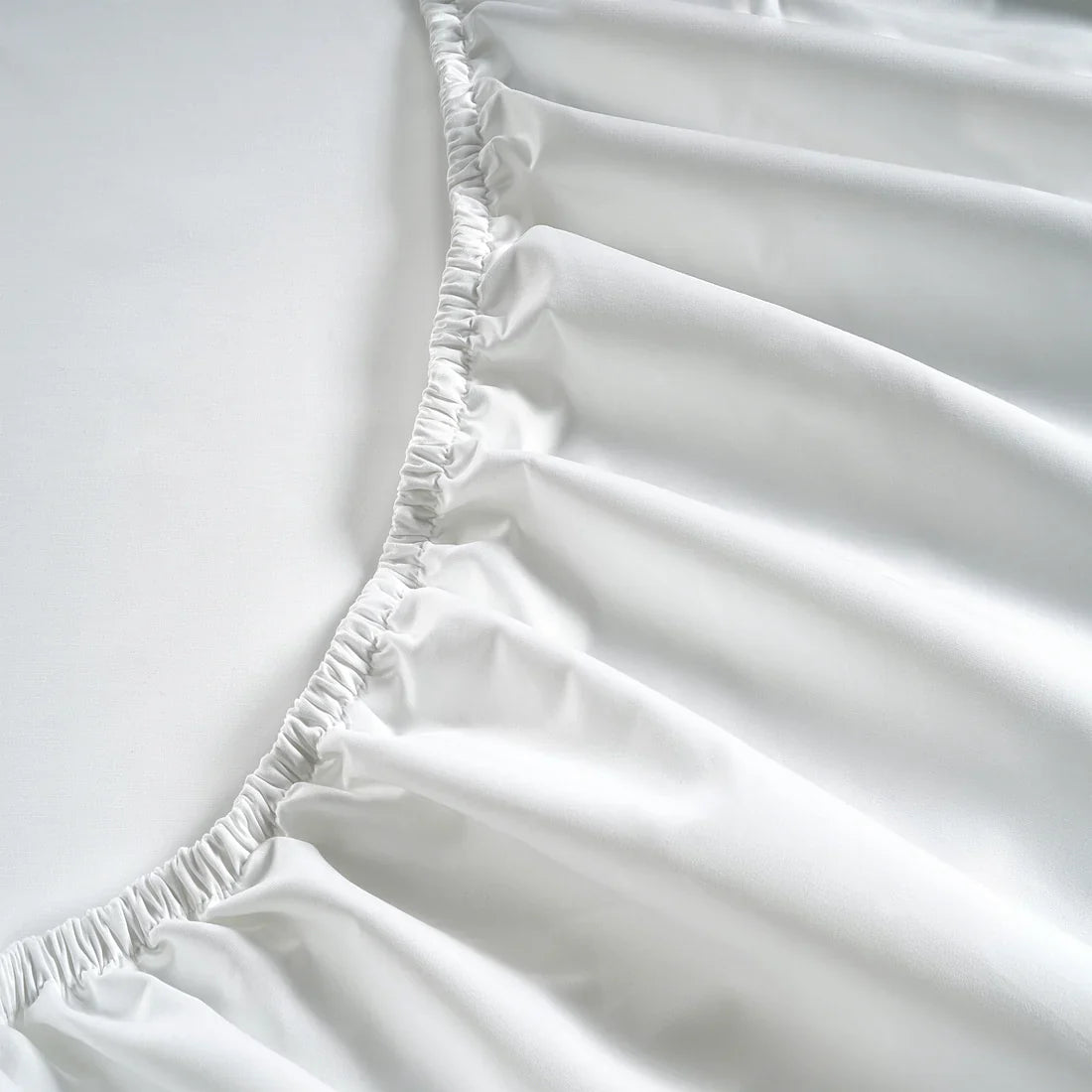 300Thread Count Egyptian Cotton Duke of Bliss LUXE White Bedding Set - Navy Peony Accent