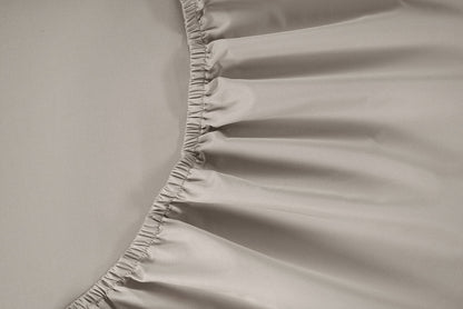 300 Thread Count Percale Brookshire Bedding Set - Simply Taupe