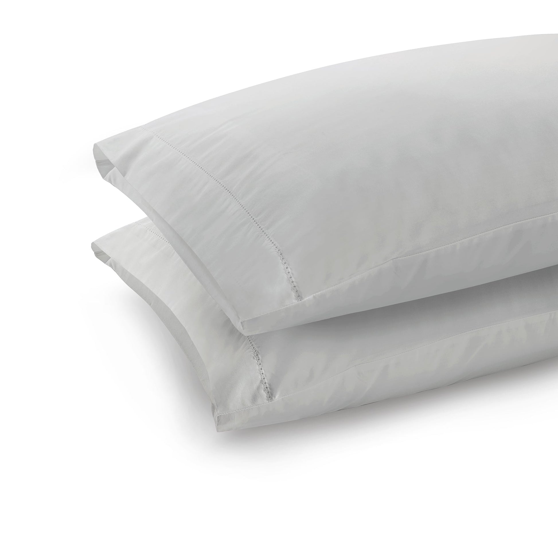 300 Thread Count Percale Brookshire Bedding Set - Silver Dove Grey