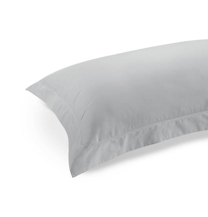 300 Thread Count Percale Brookshire Bedding Set - Silver Dove Grey