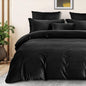 Black Velvet - Bed Set 8 Pcs (Luxury) - Windsorlino.com