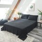 Black Velvet - Luxury Bed Sheet Set - Windsorlino.com