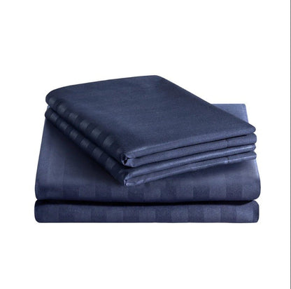 Blue Stripe - 7pcs Winter Razai/Quilt Set (Luxury) - Windsorlino.com