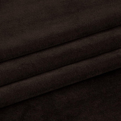 Brown - Velvet Window Curtains (Ultra Soft) - Windsorlino.com