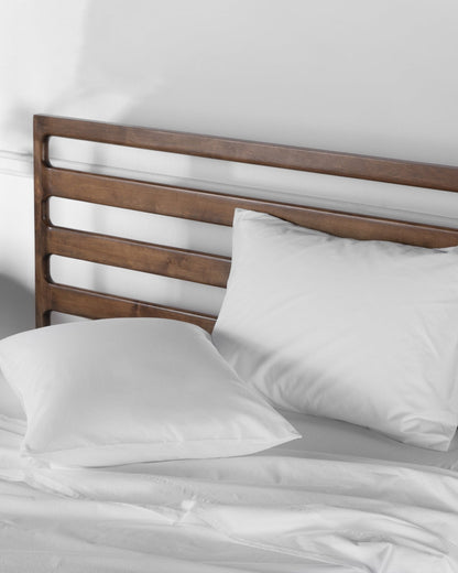 Brushed Cotton Sheet Set - White F/Q