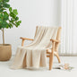Waffle Drift Blanket - Beige -