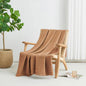 Waffle Drift Blanket - Camel -