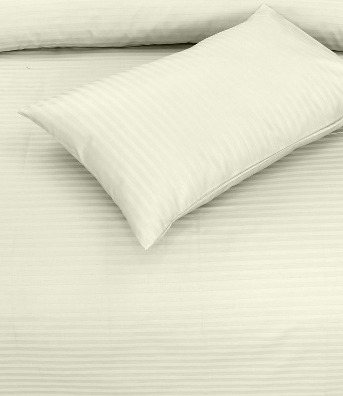 Creamy Crust Stripe - 7pcs Winter Razai/Quilt Set (Luxury) - Windsorlino.com