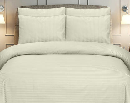 Creamy Crust Stripe - 7pcs Winter Razai/Quilt Set (Luxury) - Windsorlino.com