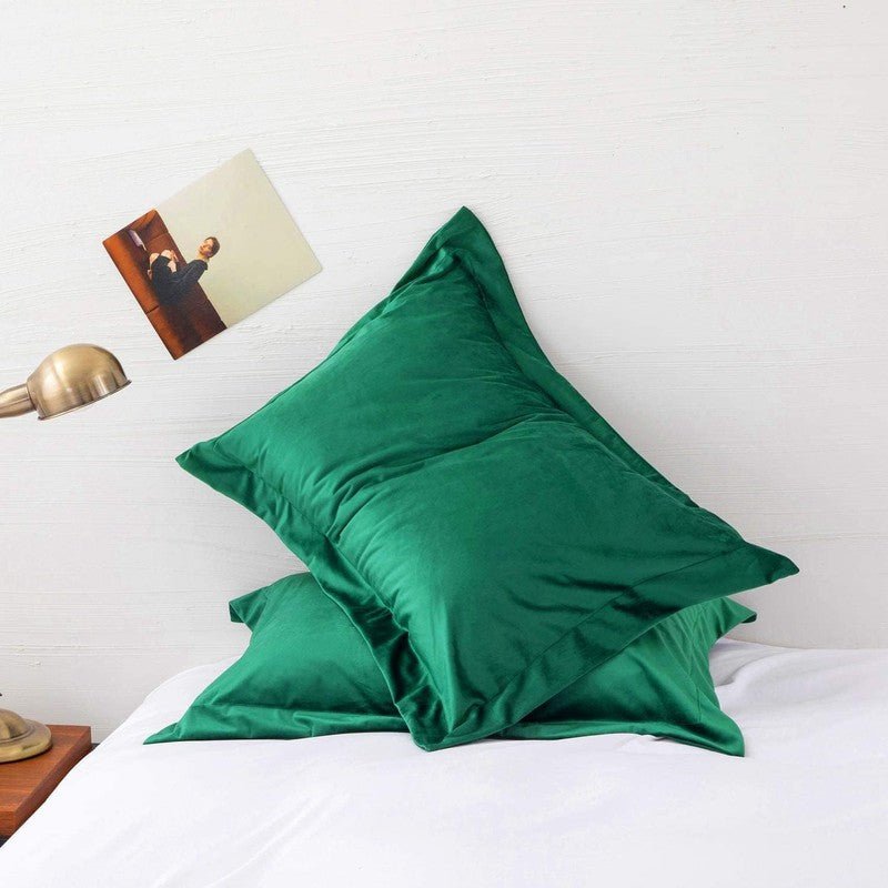 Emerald Velvet - Bed Set 8 Pcs (Luxury) - Windsorlino.com