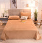 Gold Brown Velvet - Luxury Bed Sheet Set - Windsorlino.com