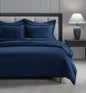 300 Thread Count Egyptian Cotton Grand Splendour Lux Buttery Smooth - Navy Peony Bedding Set