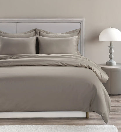 300 Thread Count Egyptian Cotton Grand Splendour Lux Buttery Smooth - Simply Taupe Bedding Set