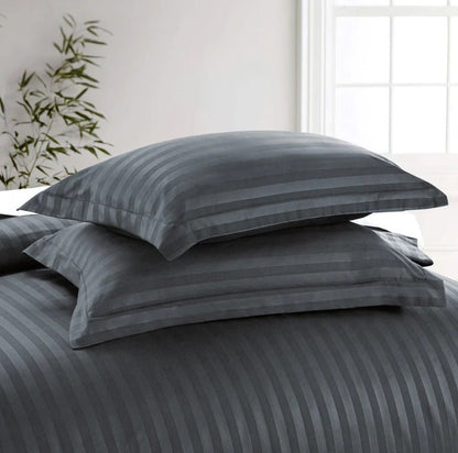 Grey Stripe - 7pcs Winter Razai/Quilt Set (Luxury) - Windsorlino.com