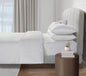 300Thread Count Egyptian Cotton Harrogate Lux Buttery Smooth - White Bedding Set
