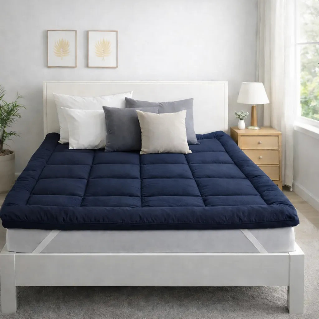 Mattress Topper - Single / Blue