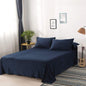 Navy Blue Velvet - Luxury Bed Sheet Set - Windsorlino.com