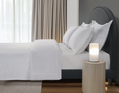 300 Thread Count Percale Oakwood Bedding Set - Brilliant White