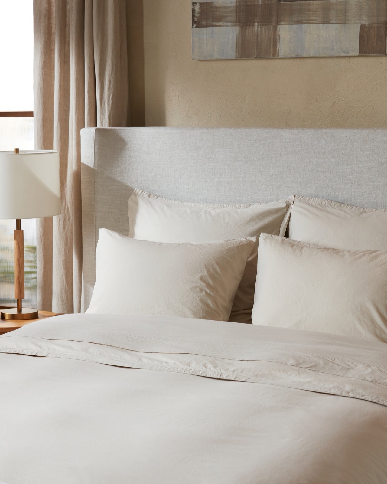 Percale Bundle - Bone K/CK