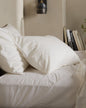 Percale Sheet Set - Cream F/Q