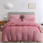 Pink Velvet - Bed Set 8 Pcs (Luxury) - Windsorlino.com