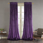 Plum - Velvet Window Curtains (Ultra Soft) - Windsorlino.com