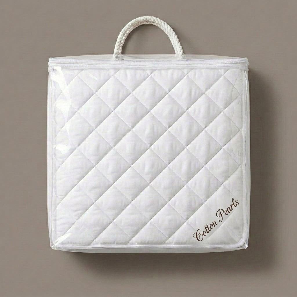 Waterproof quilted mattress protector