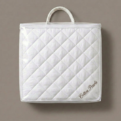 Waterproof quilted mattress protector
