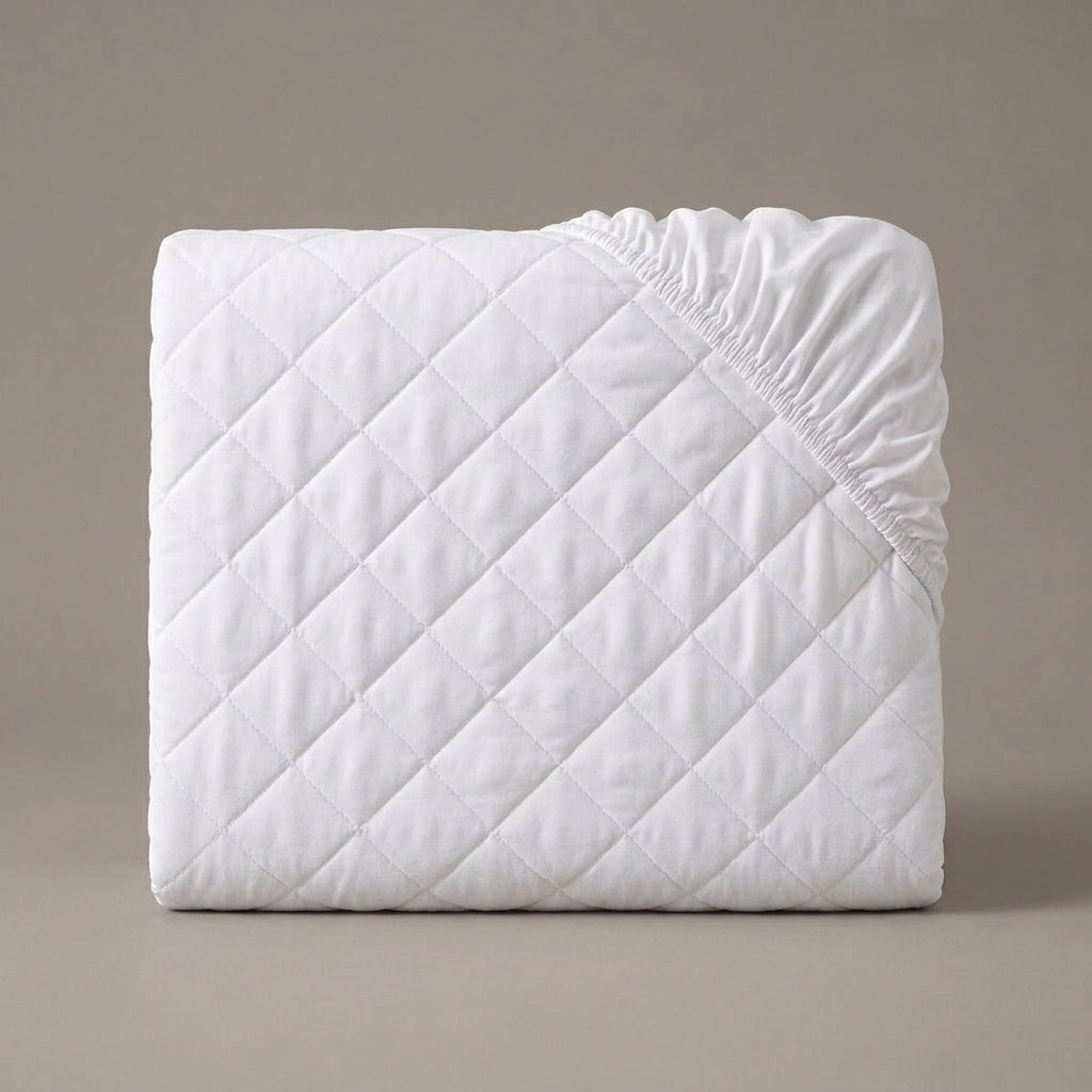 Waterproof quilted mattress protector