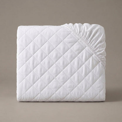 Waterproof quilted mattress protector