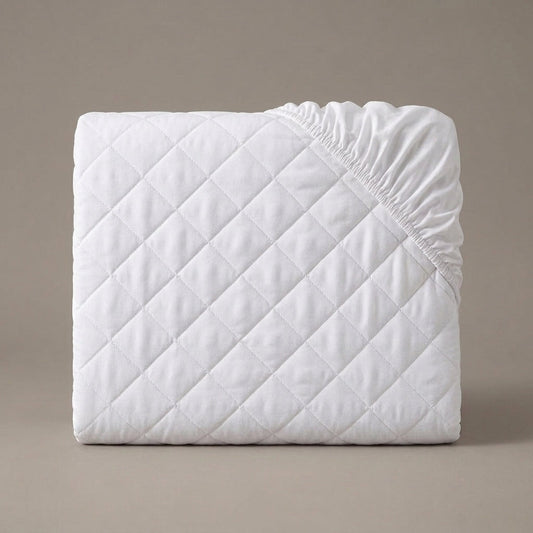 Waterproof quilted mattress protector