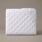 Waterproof quilted mattress protector