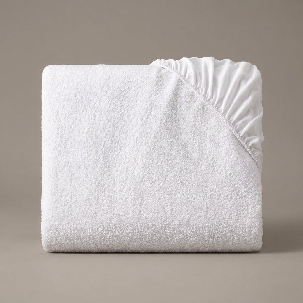 Terry waterproof mattress protector