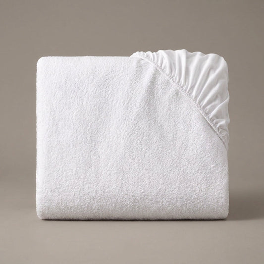 Terry waterproof mattress protector