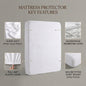 Terry waterproof mattress protector