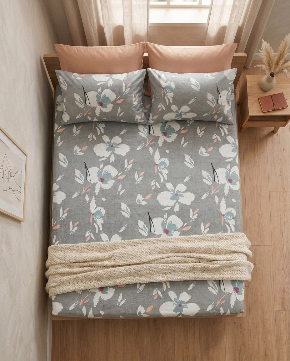 Whisper Grey Florals