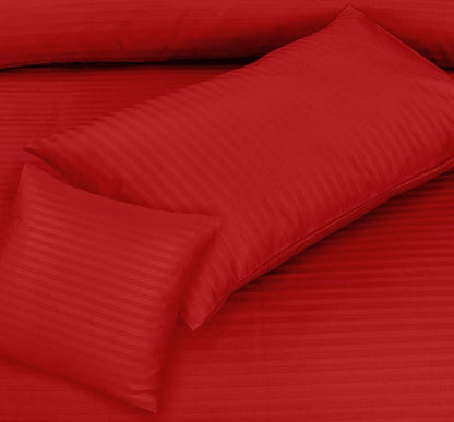 Red Stripe - 7pcs Winter Razai/Quilt Set (Luxury) - Windsorlino.com