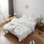 Ruffle Duvet Set - 4 pcs - White