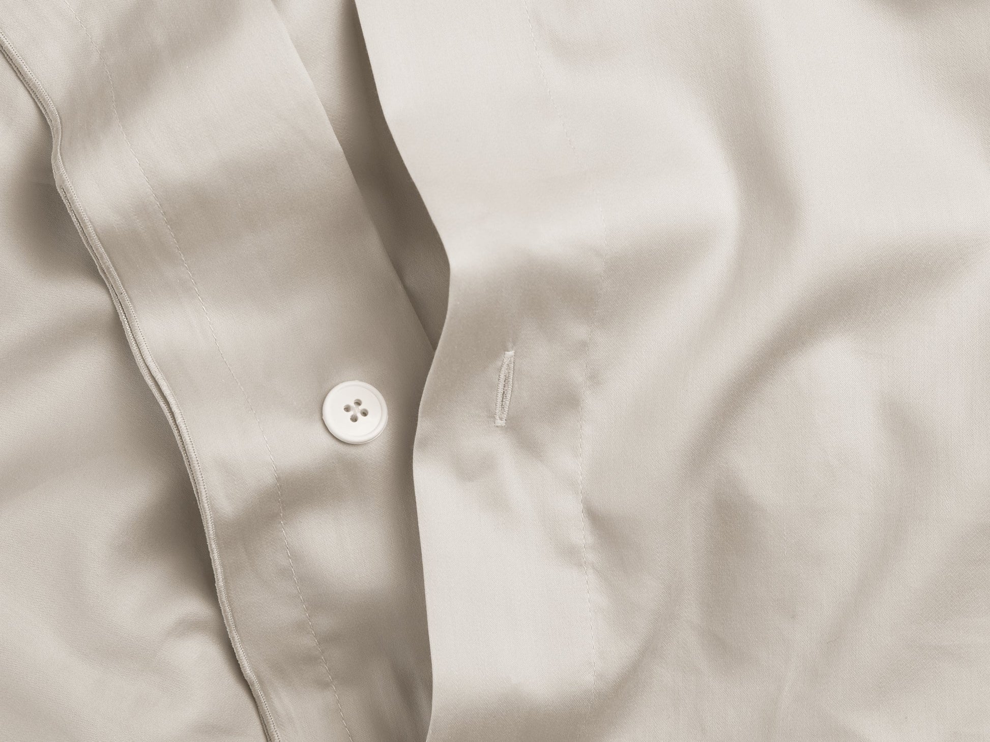 Sateen Bedding Bundle, luxurious feel. Image 3 of 5, close-up of soft, smooth fabric.