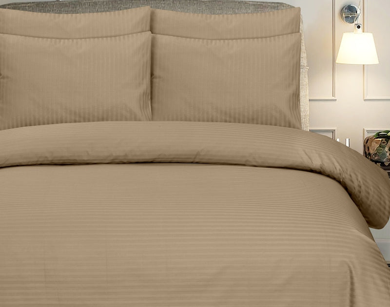 Sunset Gold Stripe - 7pcs Winter Razai/Quilt Set (Luxury) - Windsorlino.com