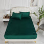 Teal Velvet - Luxury Fitted Sheet - Windsorlino.com
