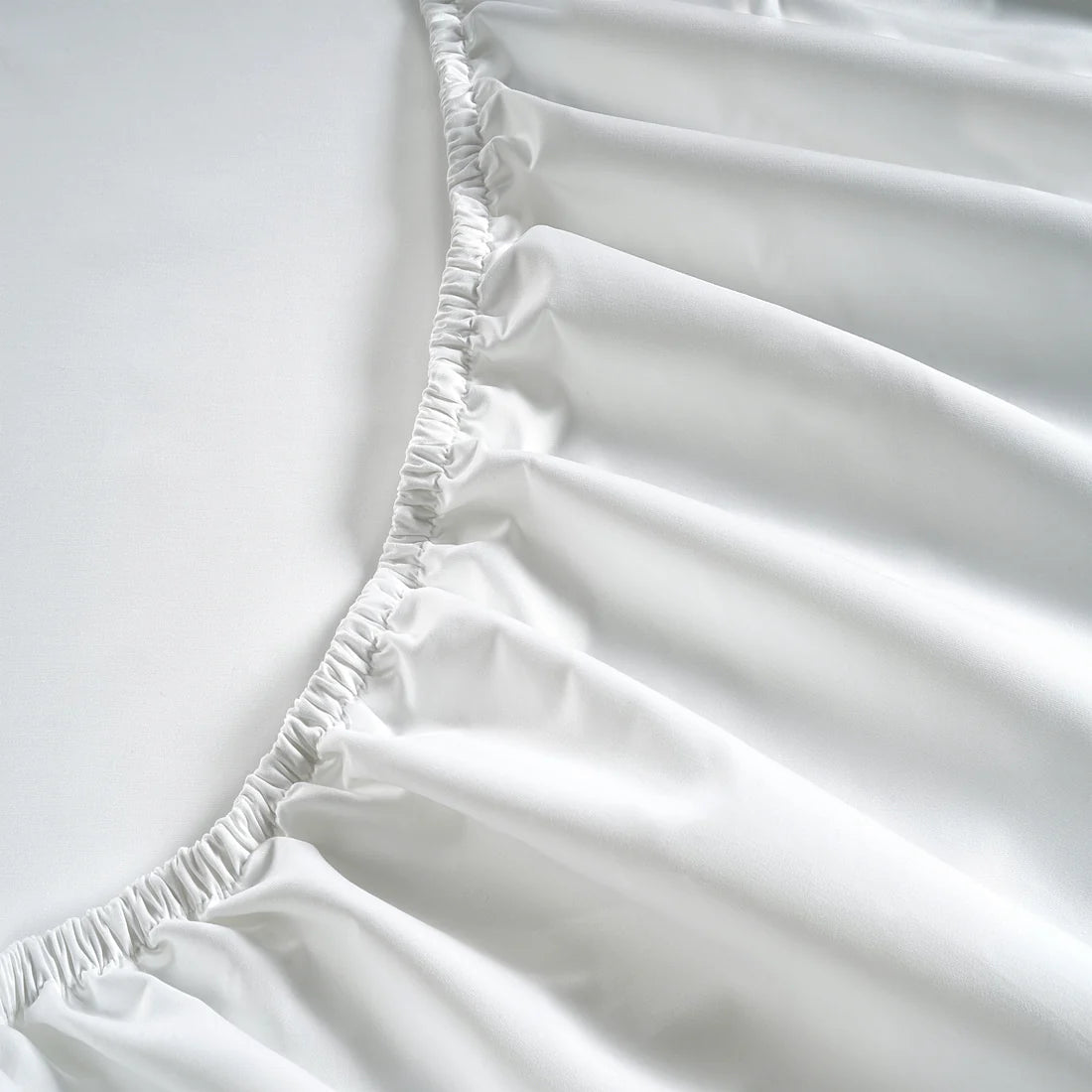 All Season Egyptian Giza Bedding Set - Brilliant White